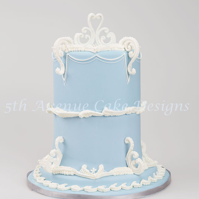 Wedgewood Inspired Cake