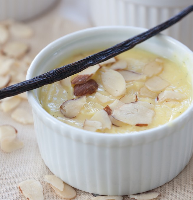 This is Not Your Grandma's Almond Pudding