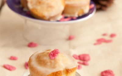 Say I love You with Rose Muffins