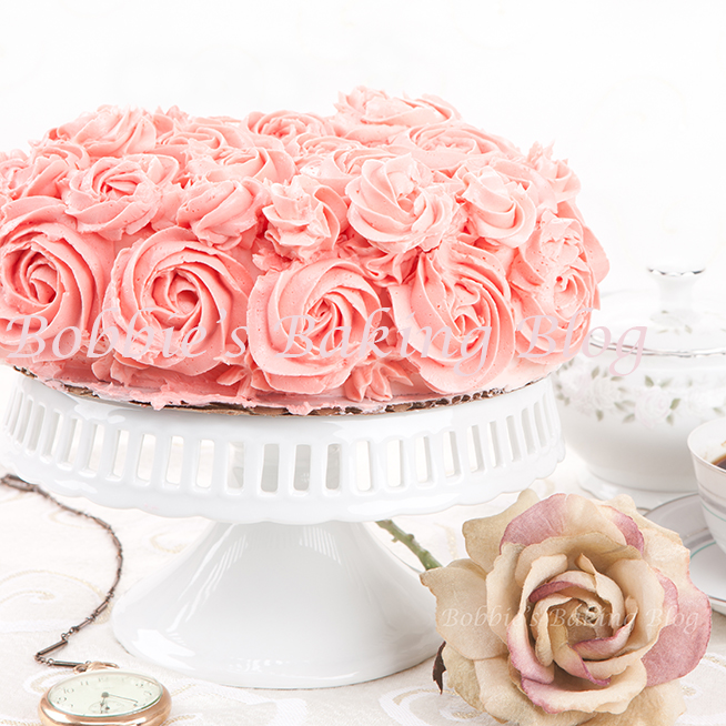 Champagne Rosé Génoise, The Perfect Cake to Say I Love you