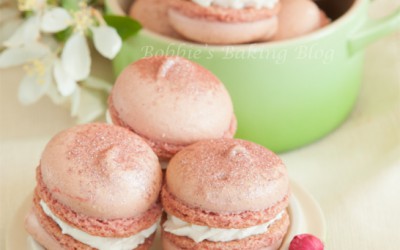 Cherry Blossom (Sakura) Macarons