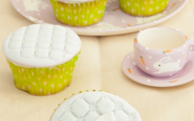 Raspberry Cupcakes, Just in Time for Easter