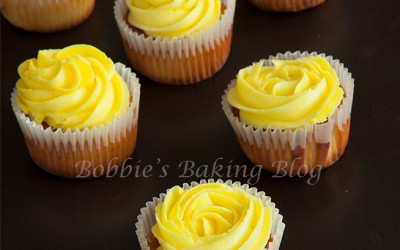 Rose-Vanilla Cupcakes