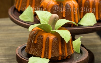 Just in Time for Autumn Mini Pumpkin Bundt Cakes
