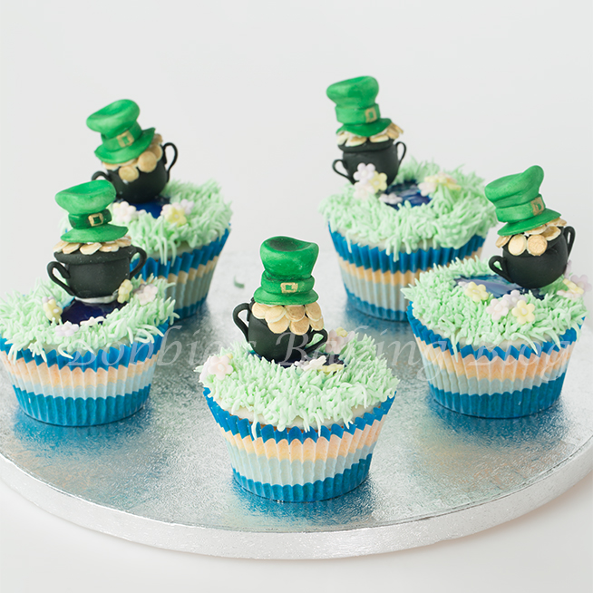 St. patrick day cupcakes 