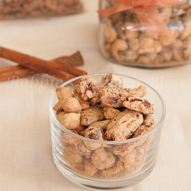 how to make candied spice nuts