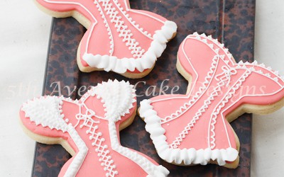 Lace Bridal Shower Cookies