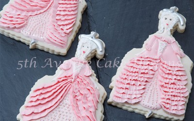 Marie Antoinette Haute Couture Cookies