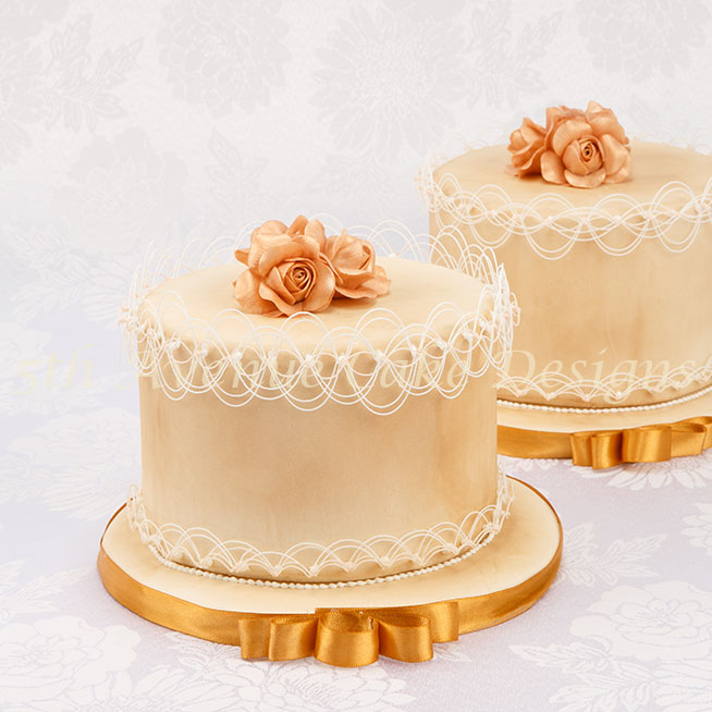 Oriental String Work Birthday Cake