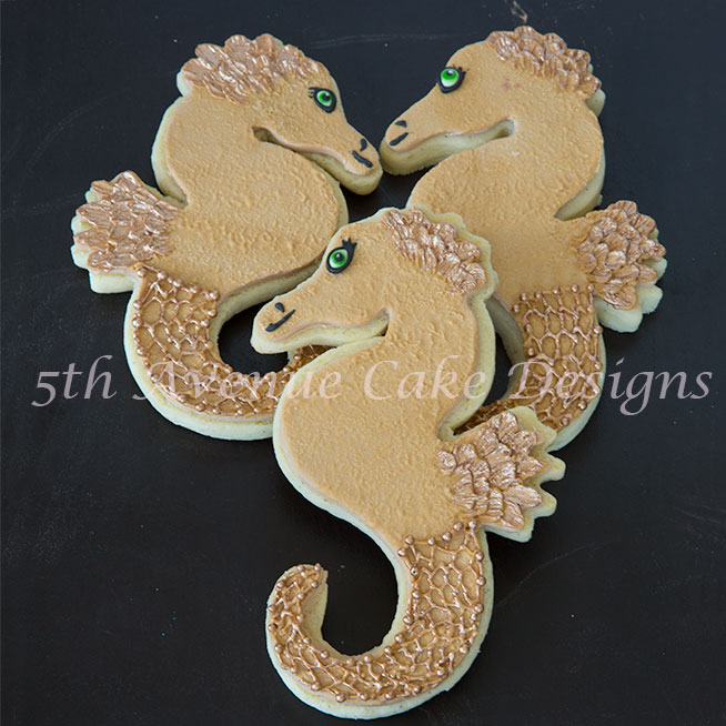Cute Seahorse cookies