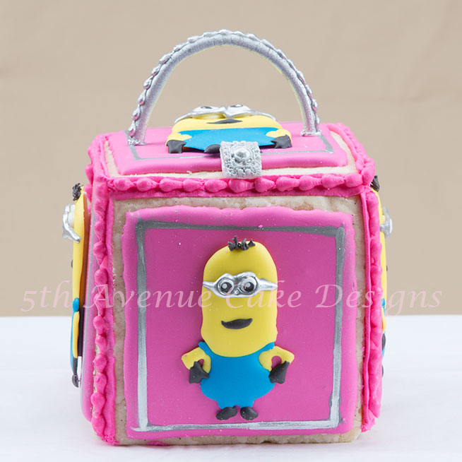 Minion lunch box cookies by Bobbie Noto