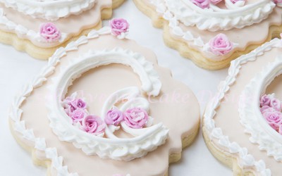 5th Avenue’s Pipe Royal Icing Lambeth Wedding Cookies Art Lesson 🍃🌹