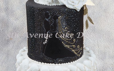 How to Design A Black and White Wedding Cake