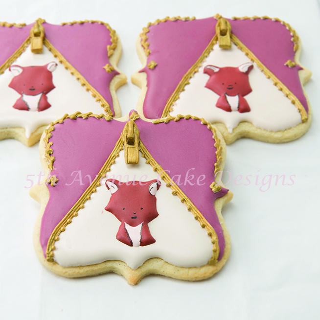 Woodland inspired cookies by Bobbie Bakes