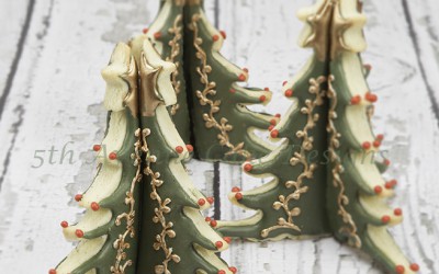 How To Create And Decorate 3-D Christmas Tree Cookie