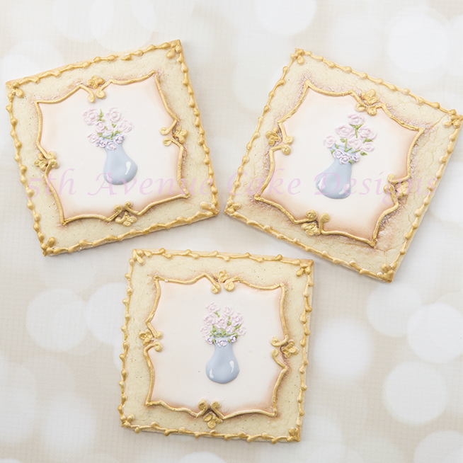 Antique Picture Frame Cookies