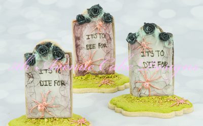 Spooky Tombstone Cookies for Halloween