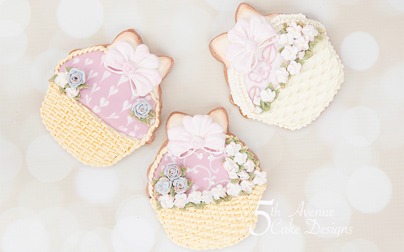 5th Avenue’s Floral Basket Cookie Art Lesson