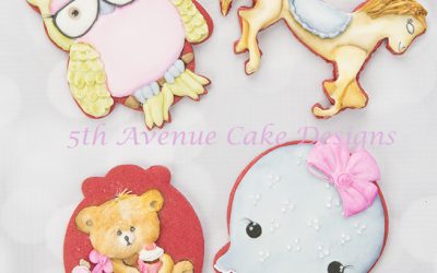 Royal Icing Delightful Animal Cookies 🦉🐻🐙🎠