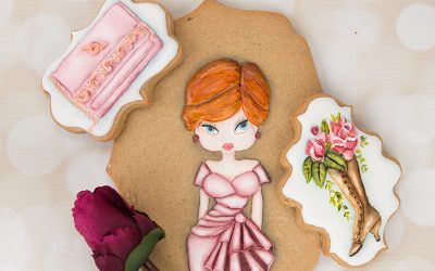 Dimensional Haute Couture Cookies 👗👝👠