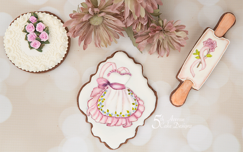 Pinktober Cookie Art with Dimensional Watercolor Class 🕊️🌸 🖌️