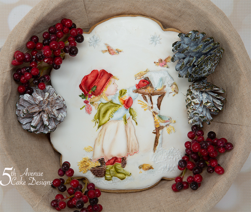 Feeding the Winter Birds a Christmas Cookie Art Lesson 🔔🕊️🕯️