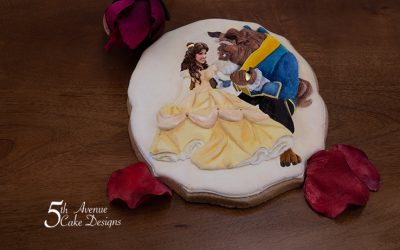 Beauty and the Beast Cookie Art Lesson 🌹🖌️🎨