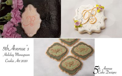 Dimensional Watercolor Place Card Cookie Art | Bobbie’s Holiday Picks 🥧🍂☃️