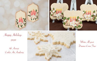 Inspired Advent Candle Cookie  Art Lesson🕯️🍫🎄